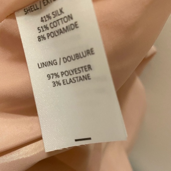 Gorgeous silk blend pink floral dress imported - Picture 4 of 5